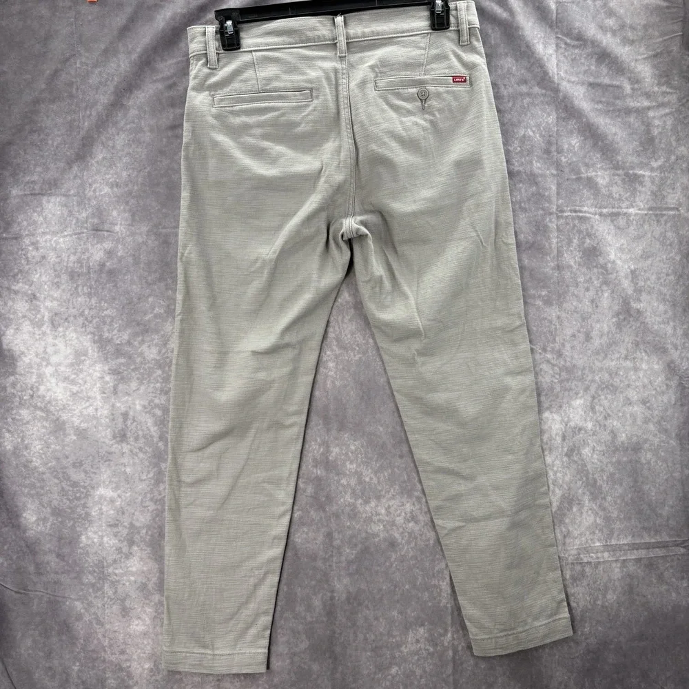 Levis XX Chino Pants Mens 32x30 Gray Standard Taper Warm - Picture 4 of 9